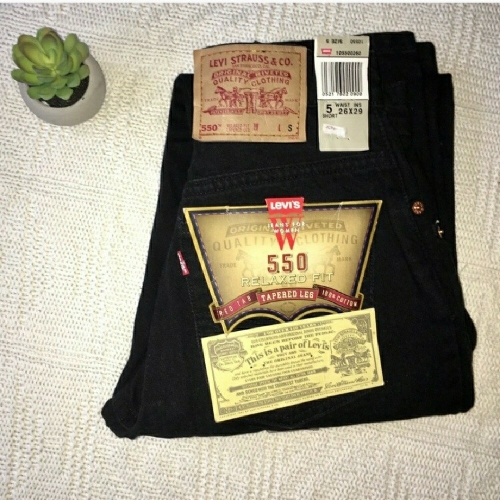 Levi 550 high waist jeans
